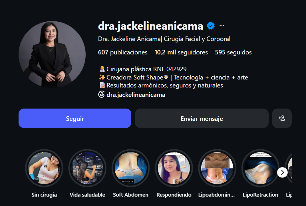Dra. Jackeline Anicama